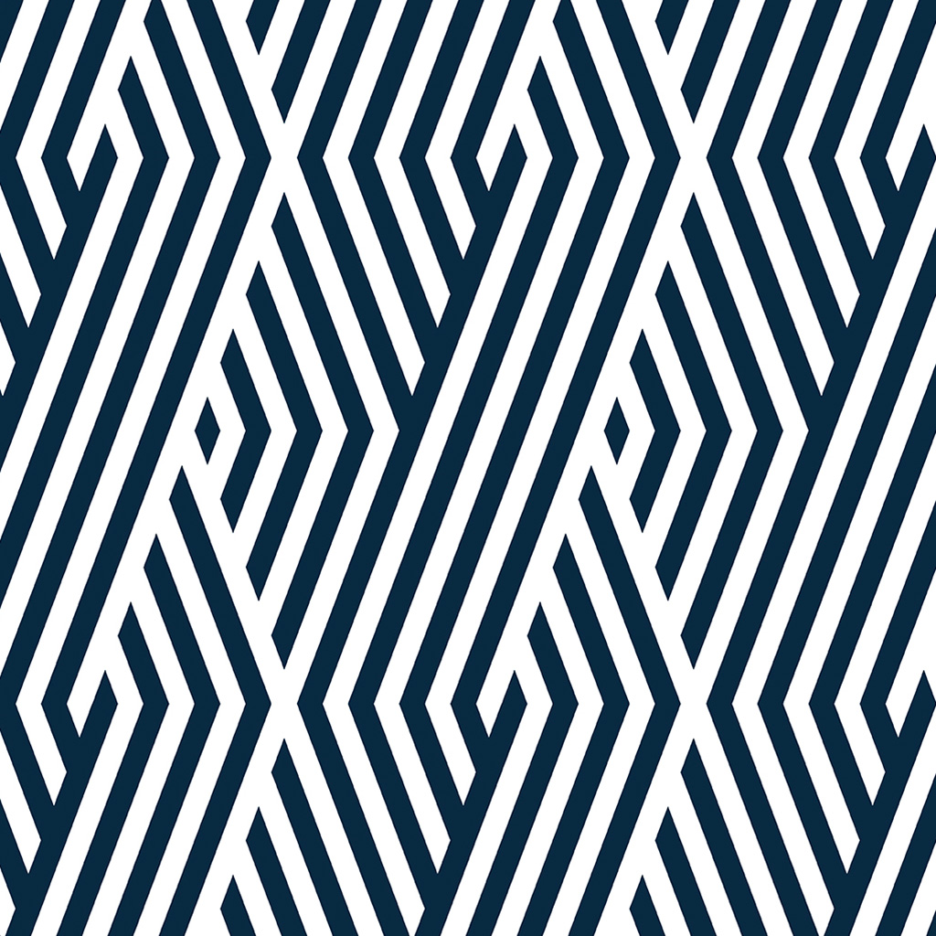 Geometric Chains Azul Marinho (STILL)