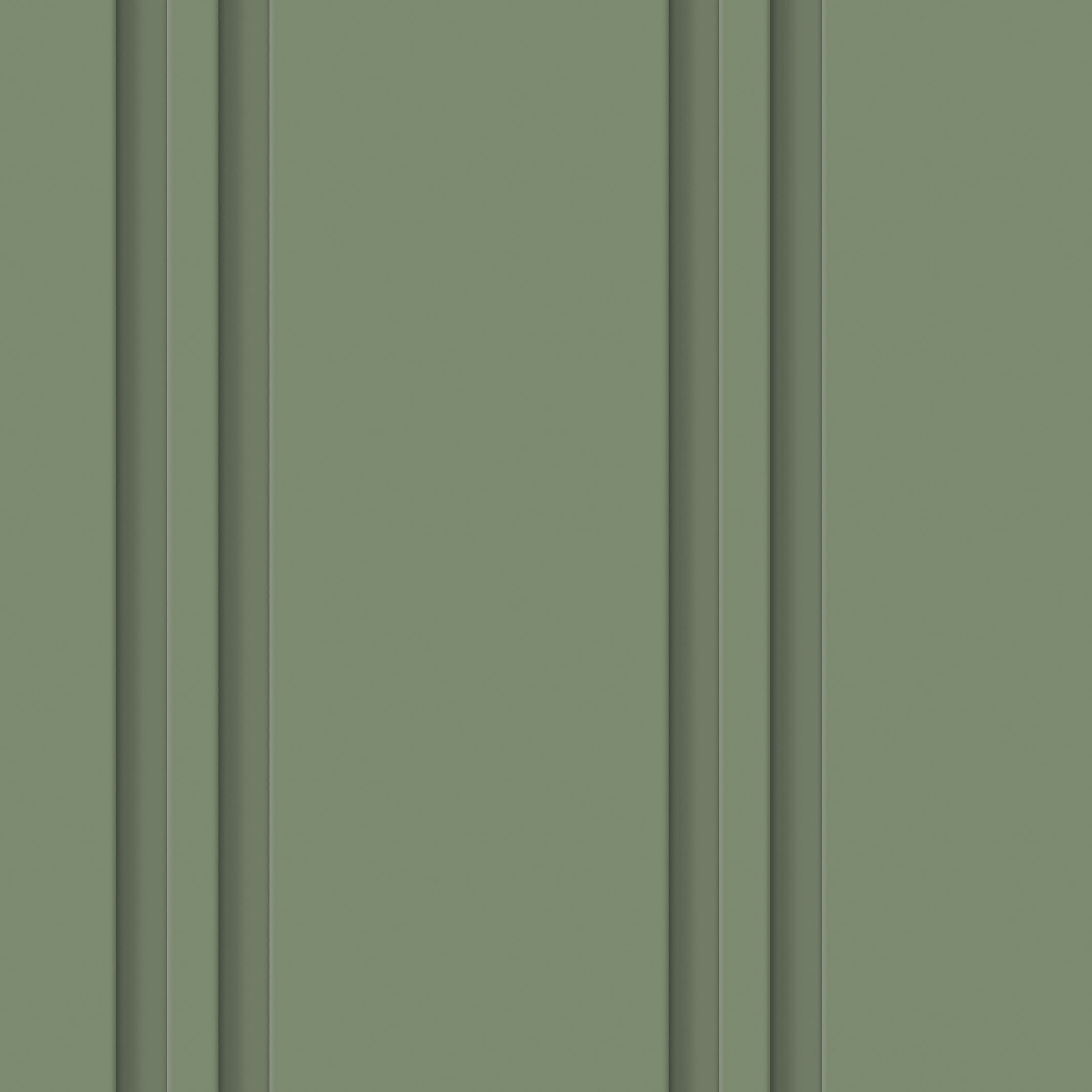 Ripado intercalado Liso Verde (STILL)