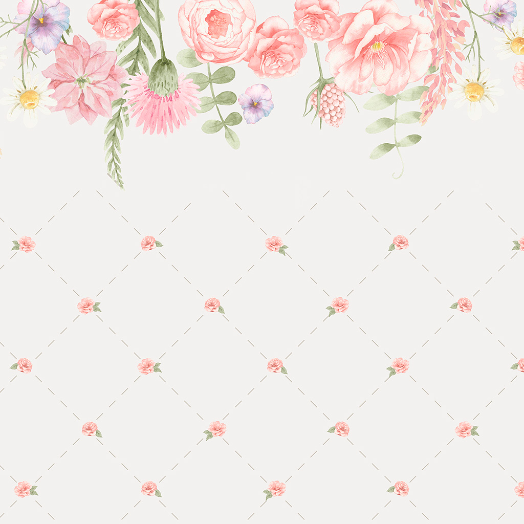 Floral Pendente Aquarela (STILL)